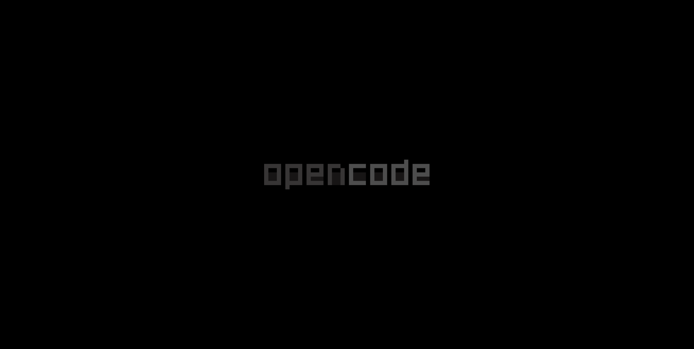 OpenCode official website screenshot